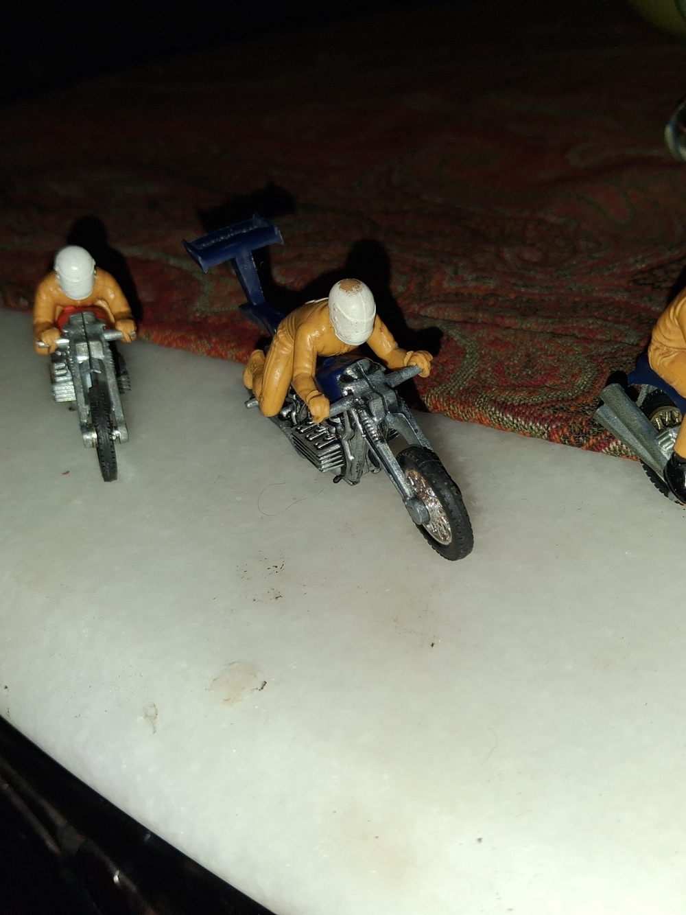 Vintage 1971 MINT Rumblers Reveloution Choppers With Figures. Great Shape - Picture 4 of 13